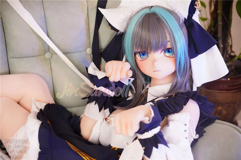 WM S-TPE 159cm (5ft2) Anime TPE Sex Doll with PVC Head #Y010